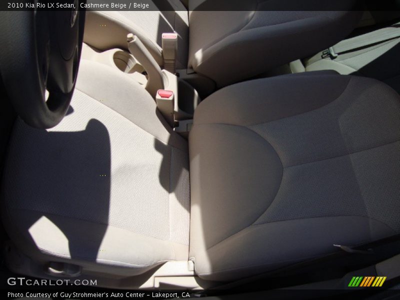 Cashmere Beige / Beige 2010 Kia Rio LX Sedan