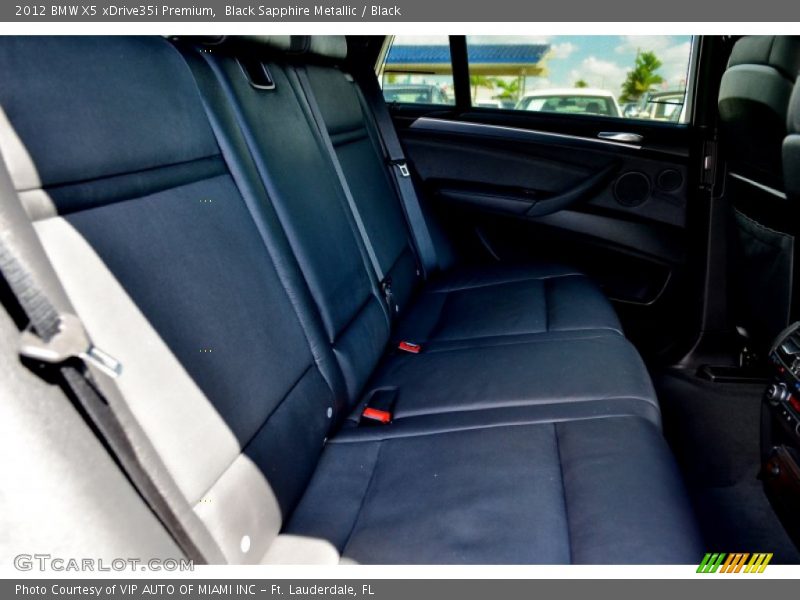 Black Sapphire Metallic / Black 2012 BMW X5 xDrive35i Premium