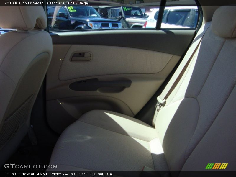 Cashmere Beige / Beige 2010 Kia Rio LX Sedan