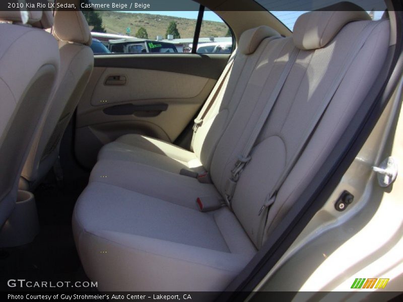 Cashmere Beige / Beige 2010 Kia Rio LX Sedan
