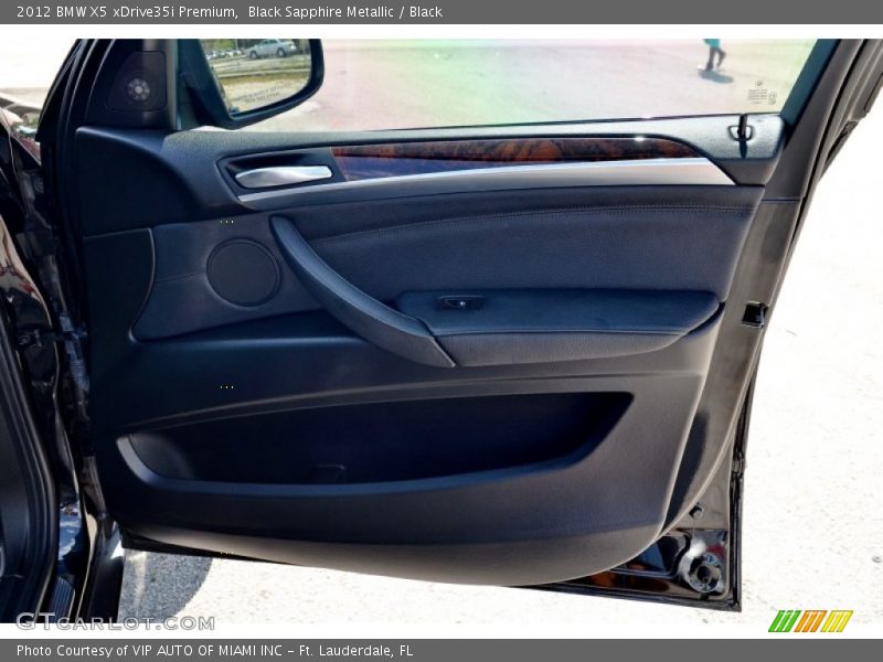 Black Sapphire Metallic / Black 2012 BMW X5 xDrive35i Premium