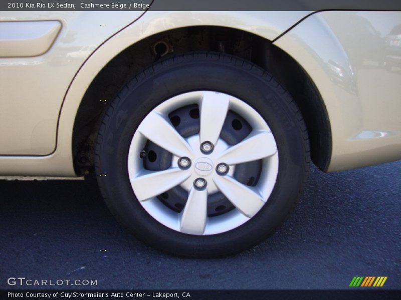 Cashmere Beige / Beige 2010 Kia Rio LX Sedan