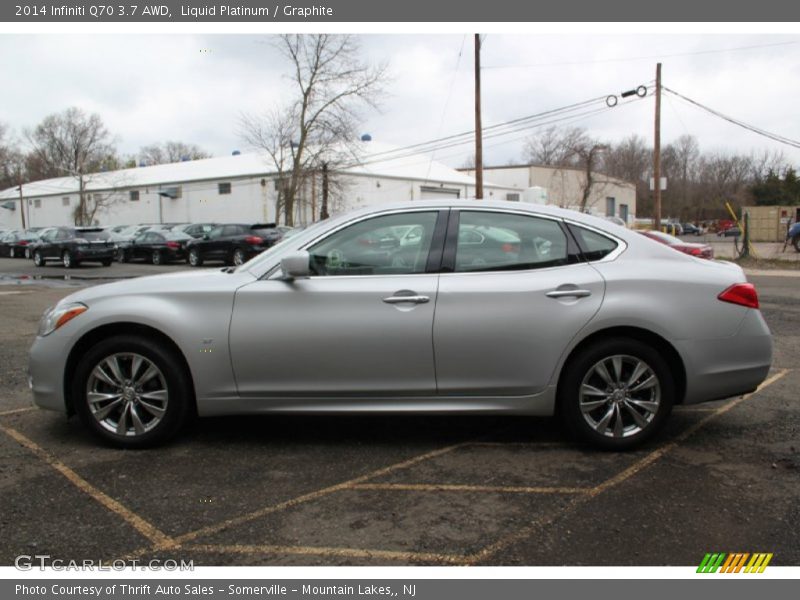 Liquid Platinum / Graphite 2014 Infiniti Q70 3.7 AWD