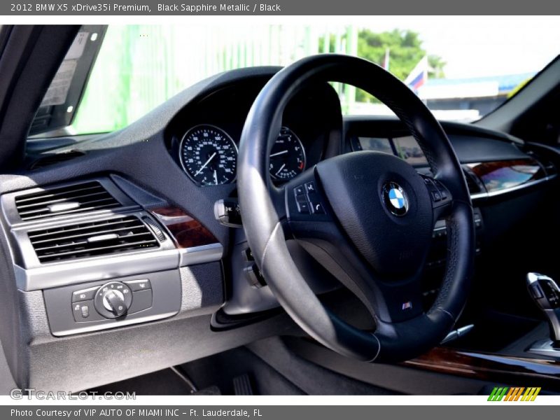 Black Sapphire Metallic / Black 2012 BMW X5 xDrive35i Premium