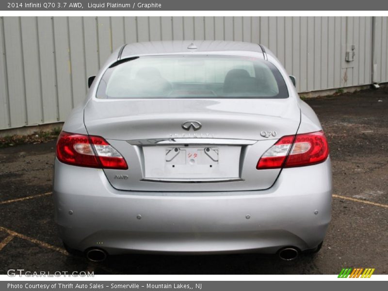 Liquid Platinum / Graphite 2014 Infiniti Q70 3.7 AWD