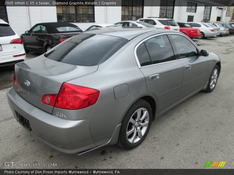 Diamond Graphite Metallic / Graphite 2005 Infiniti G 35 x Sedan