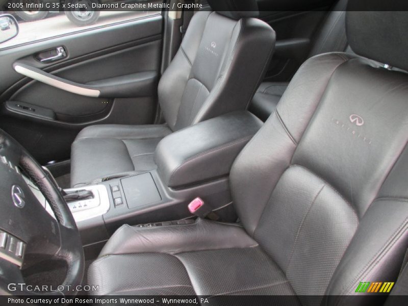 Diamond Graphite Metallic / Graphite 2005 Infiniti G 35 x Sedan