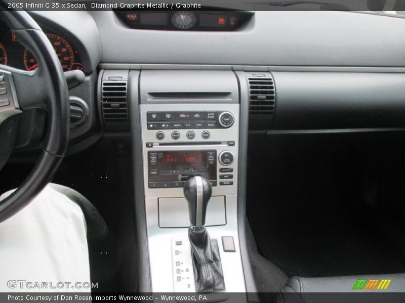 Diamond Graphite Metallic / Graphite 2005 Infiniti G 35 x Sedan