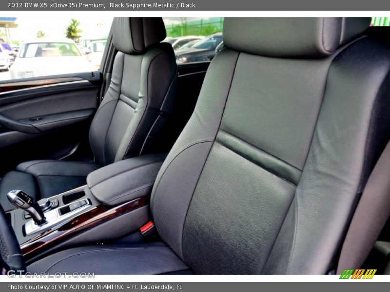 Black Sapphire Metallic / Black 2012 BMW X5 xDrive35i Premium