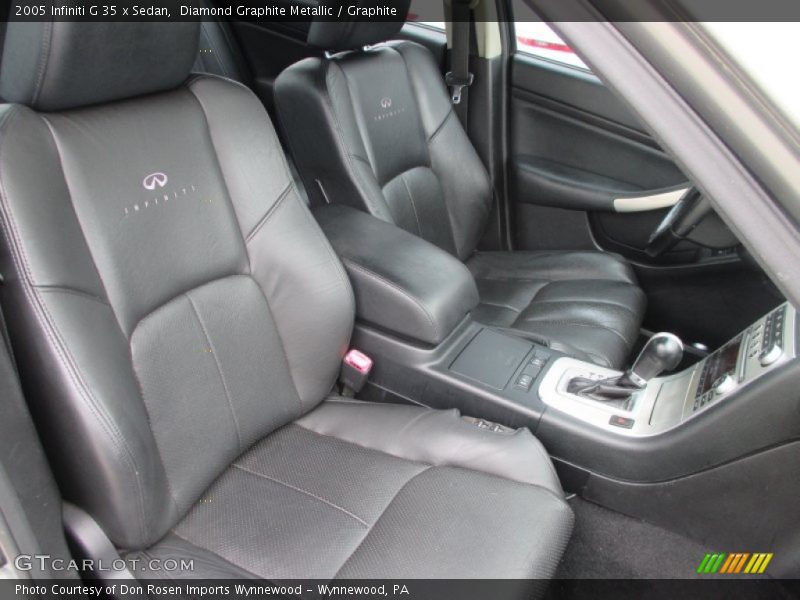 Diamond Graphite Metallic / Graphite 2005 Infiniti G 35 x Sedan