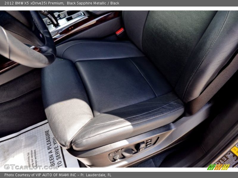 Black Sapphire Metallic / Black 2012 BMW X5 xDrive35i Premium