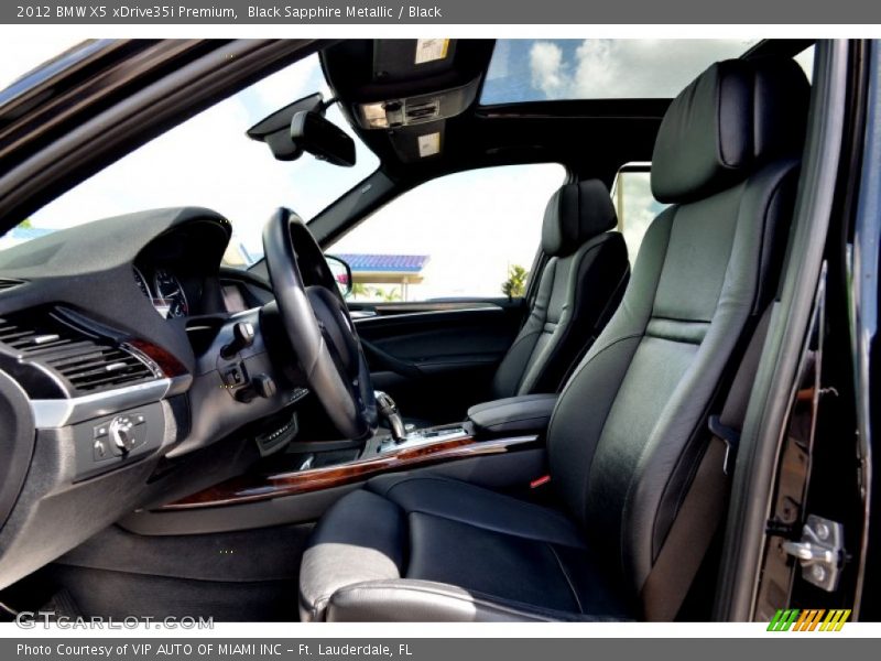 Black Sapphire Metallic / Black 2012 BMW X5 xDrive35i Premium