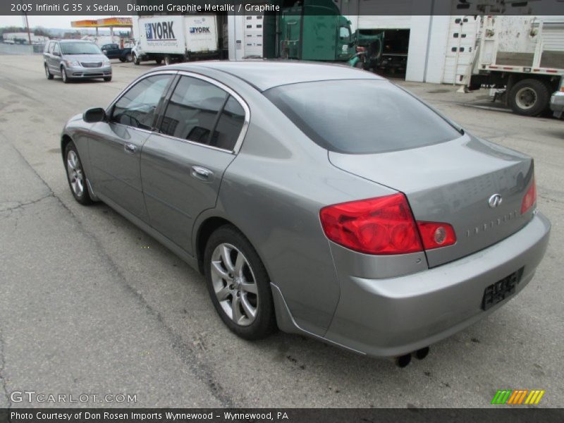 Diamond Graphite Metallic / Graphite 2005 Infiniti G 35 x Sedan