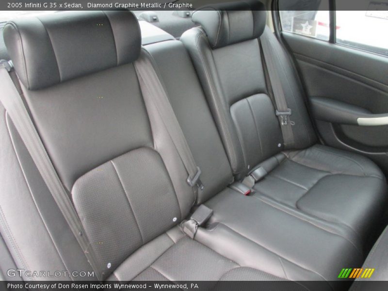 Diamond Graphite Metallic / Graphite 2005 Infiniti G 35 x Sedan