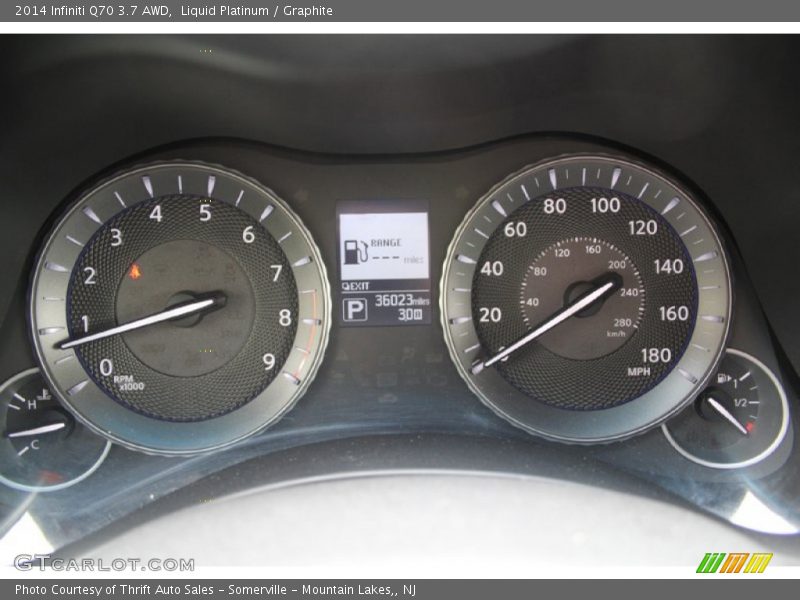  2014 Q70 3.7 AWD 3.7 AWD Gauges