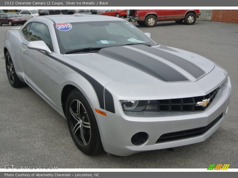 Silver Ice Metallic / Black 2013 Chevrolet Camaro LS Coupe