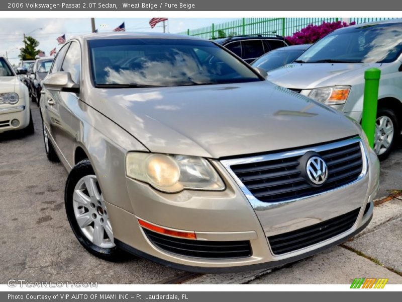 Wheat Beige / Pure Beige 2006 Volkswagen Passat 2.0T Sedan