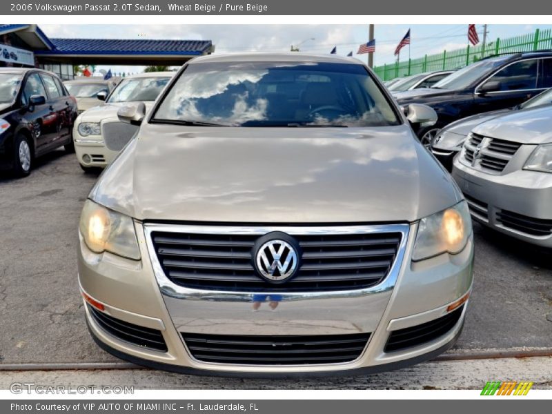 Wheat Beige / Pure Beige 2006 Volkswagen Passat 2.0T Sedan
