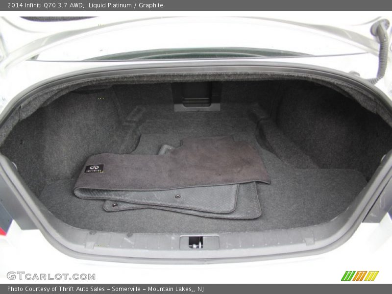  2014 Q70 3.7 AWD Trunk