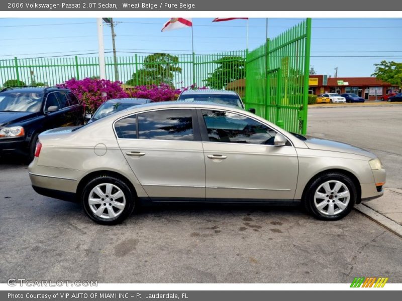 Wheat Beige / Pure Beige 2006 Volkswagen Passat 2.0T Sedan