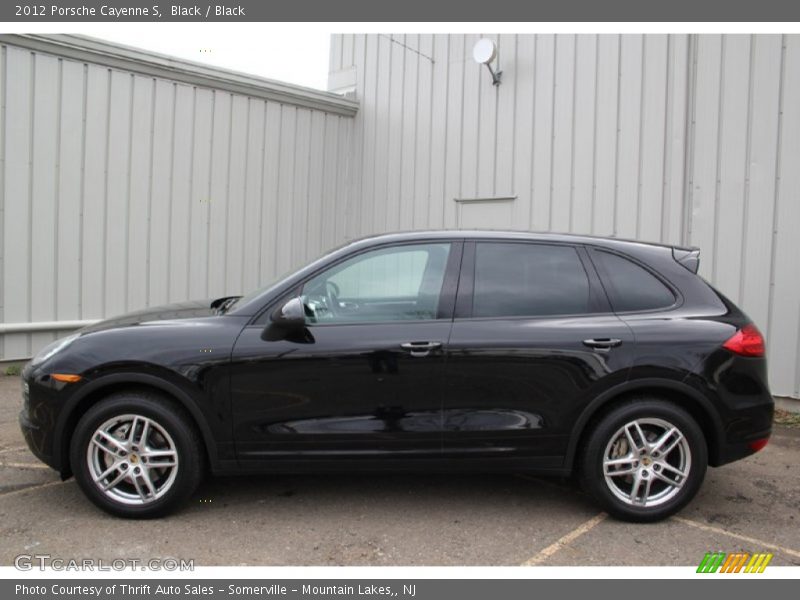 Black / Black 2012 Porsche Cayenne S