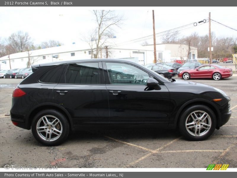 Black / Black 2012 Porsche Cayenne S