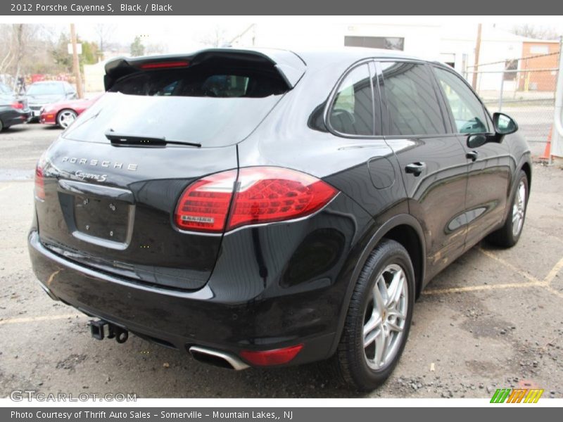 Black / Black 2012 Porsche Cayenne S