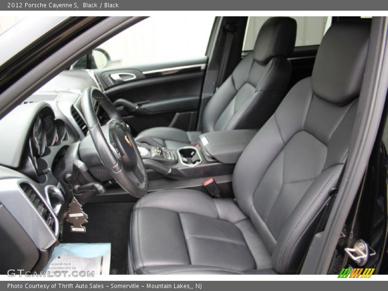 Black / Black 2012 Porsche Cayenne S