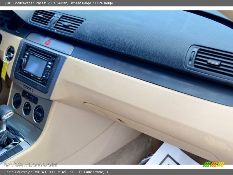 Wheat Beige / Pure Beige 2006 Volkswagen Passat 2.0T Sedan