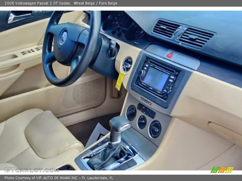 Wheat Beige / Pure Beige 2006 Volkswagen Passat 2.0T Sedan