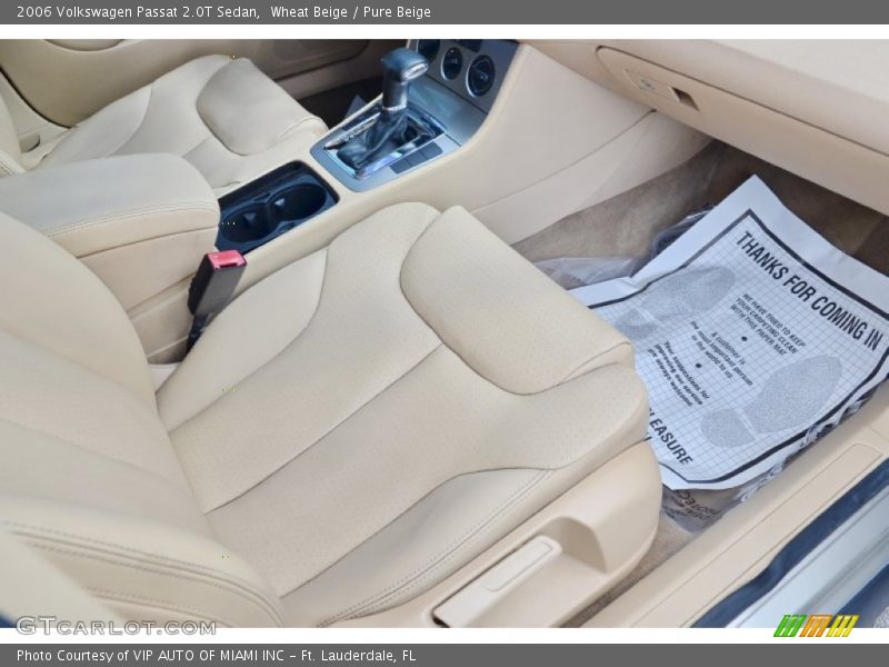 Wheat Beige / Pure Beige 2006 Volkswagen Passat 2.0T Sedan
