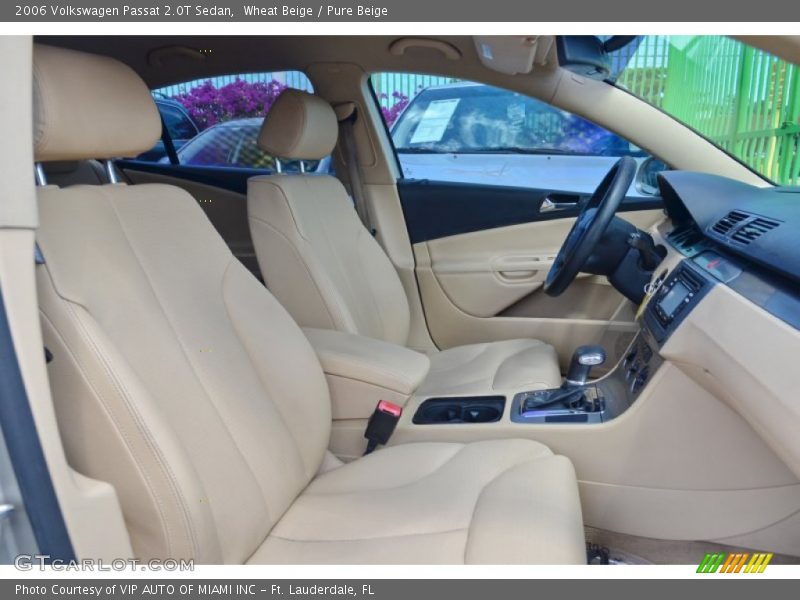 Wheat Beige / Pure Beige 2006 Volkswagen Passat 2.0T Sedan