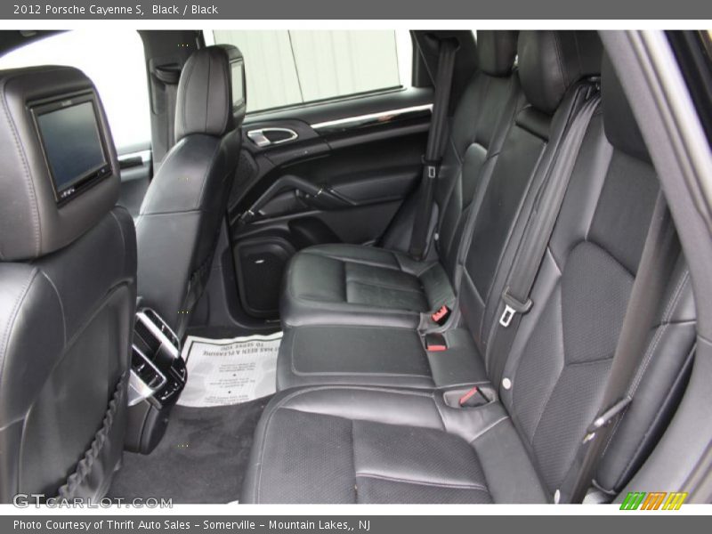 Black / Black 2012 Porsche Cayenne S