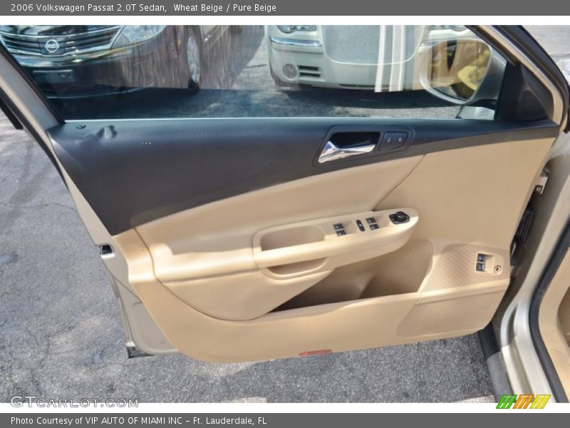 Wheat Beige / Pure Beige 2006 Volkswagen Passat 2.0T Sedan