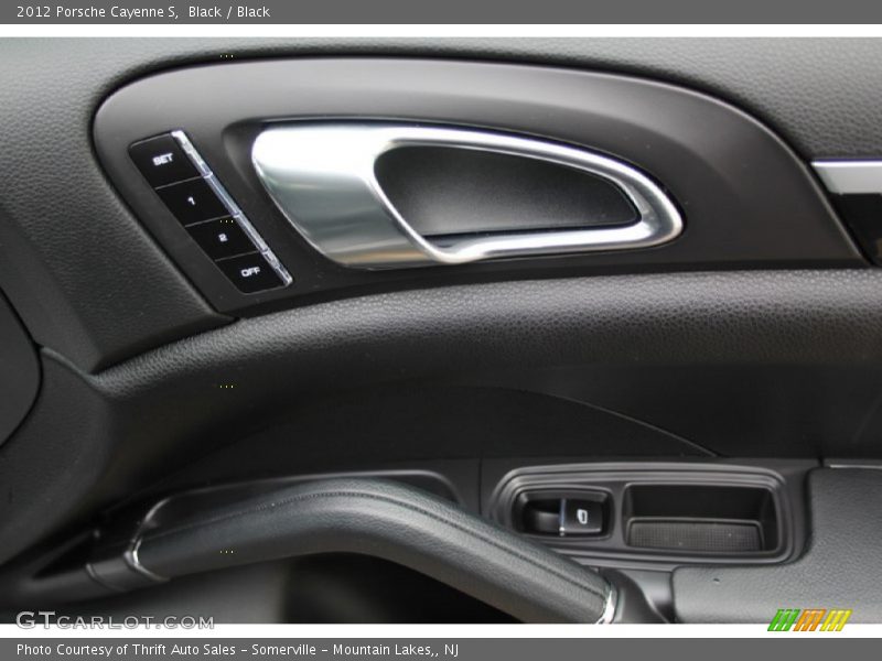 Black / Black 2012 Porsche Cayenne S