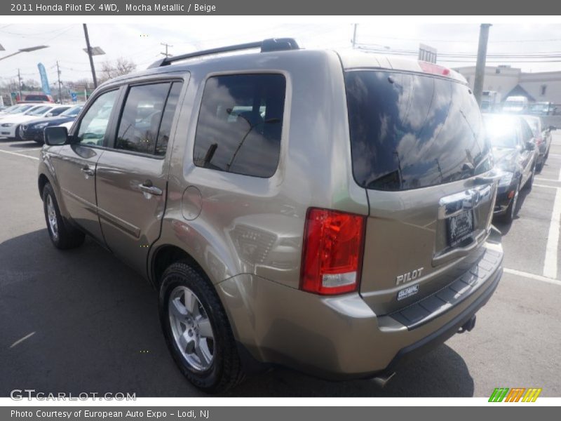 Mocha Metallic / Beige 2011 Honda Pilot EX 4WD