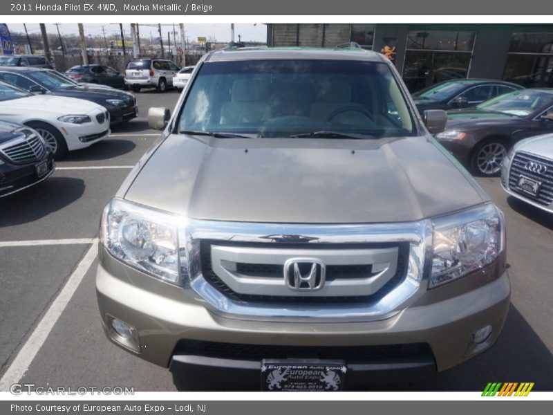 Mocha Metallic / Beige 2011 Honda Pilot EX 4WD