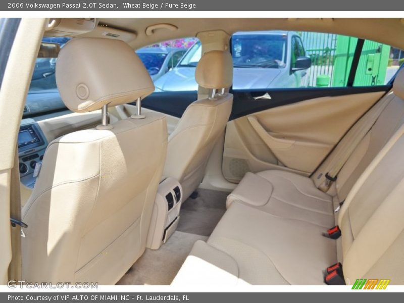 Wheat Beige / Pure Beige 2006 Volkswagen Passat 2.0T Sedan