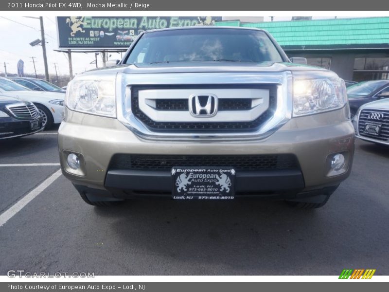 Mocha Metallic / Beige 2011 Honda Pilot EX 4WD