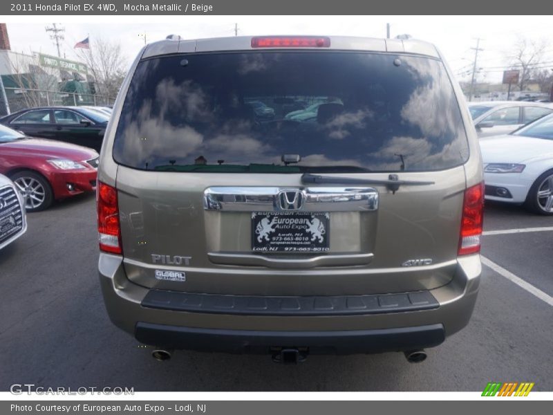 Mocha Metallic / Beige 2011 Honda Pilot EX 4WD