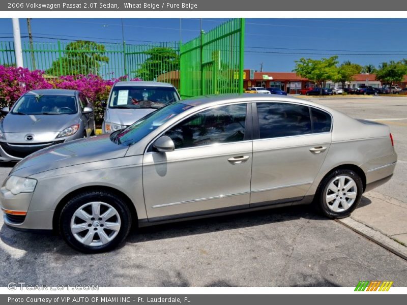 Wheat Beige / Pure Beige 2006 Volkswagen Passat 2.0T Sedan