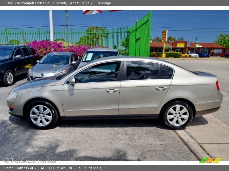 Wheat Beige / Pure Beige 2006 Volkswagen Passat 2.0T Sedan