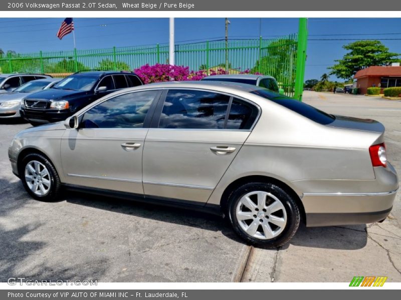 Wheat Beige / Pure Beige 2006 Volkswagen Passat 2.0T Sedan