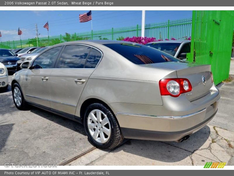 Wheat Beige / Pure Beige 2006 Volkswagen Passat 2.0T Sedan