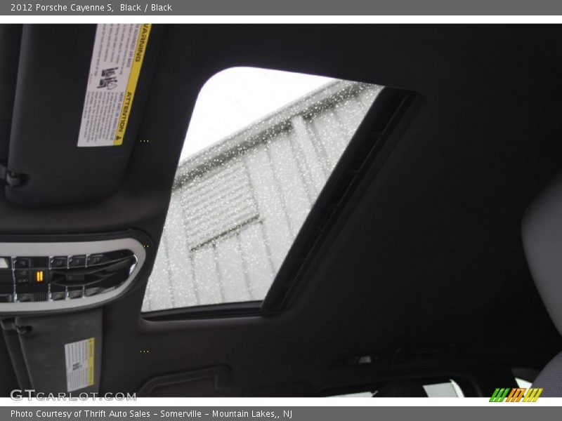 Black / Black 2012 Porsche Cayenne S
