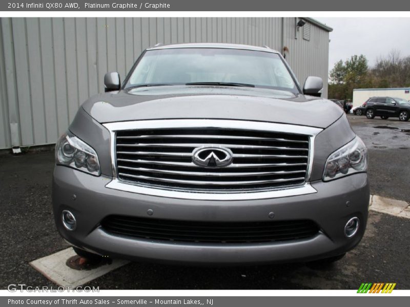 Platinum Graphite / Graphite 2014 Infiniti QX80 AWD