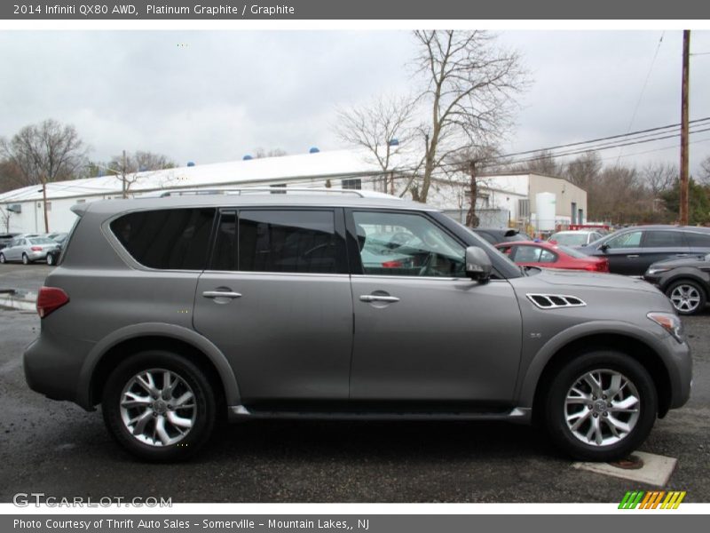 Platinum Graphite / Graphite 2014 Infiniti QX80 AWD