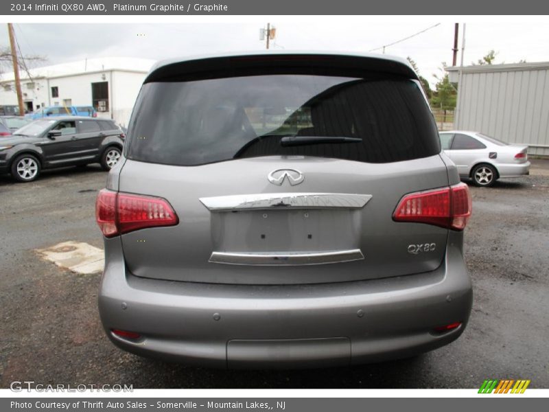 Platinum Graphite / Graphite 2014 Infiniti QX80 AWD