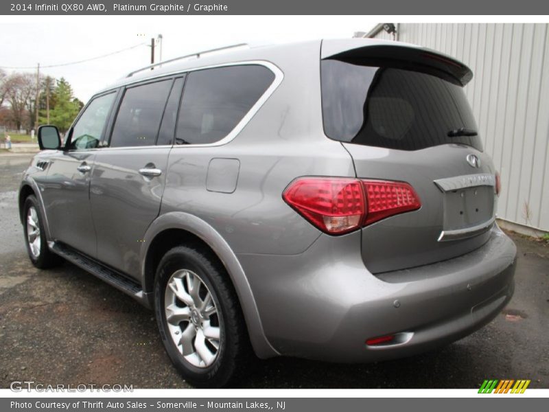 Platinum Graphite / Graphite 2014 Infiniti QX80 AWD