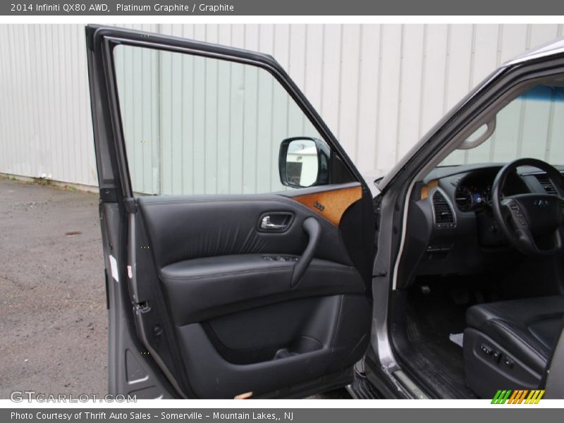 Platinum Graphite / Graphite 2014 Infiniti QX80 AWD